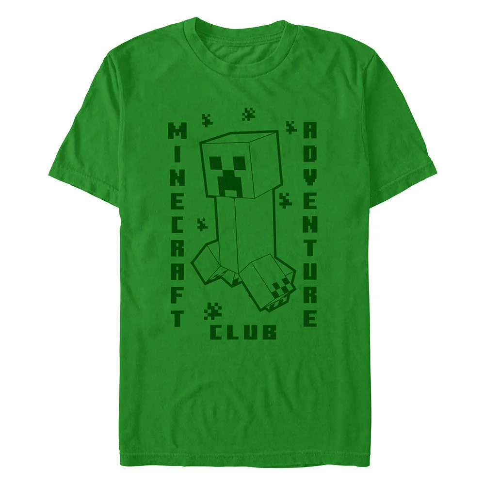 Image of Minecraft Creeper Club Adult Tee