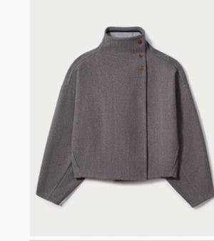 Cocoon Crop Jacket