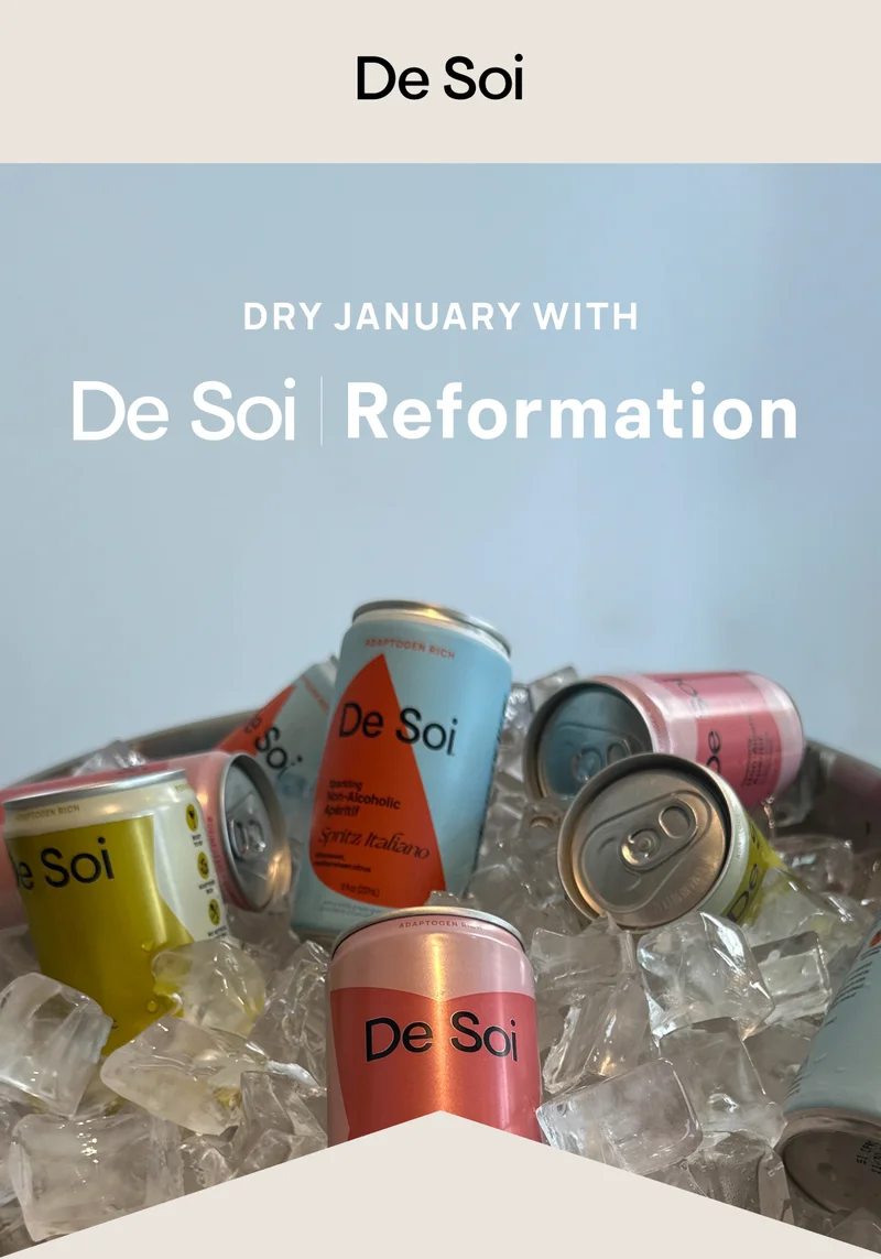 De Soi x Reformation Sip and Shop