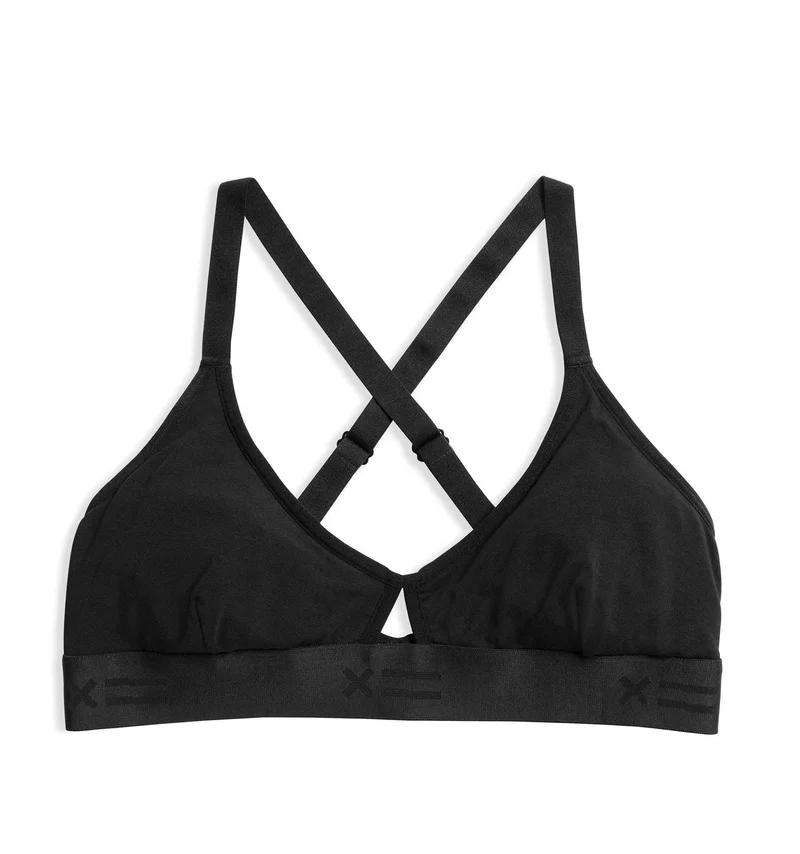 Image of Lounge Bralette - TENCEL™ Modal Black