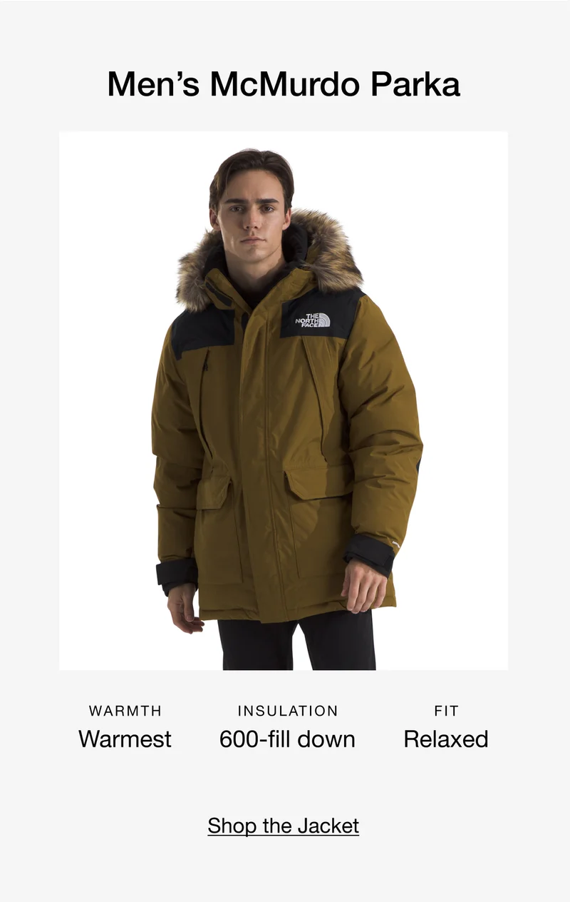 Menโs McMurdo Parka