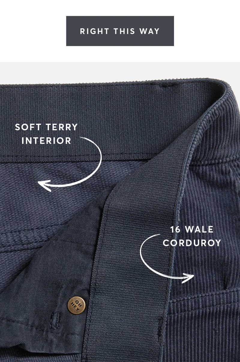 Soft Terry Interior.