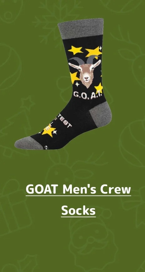 GOAT Men's Crew Socks