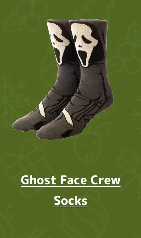 Ghost Face Crew Socks