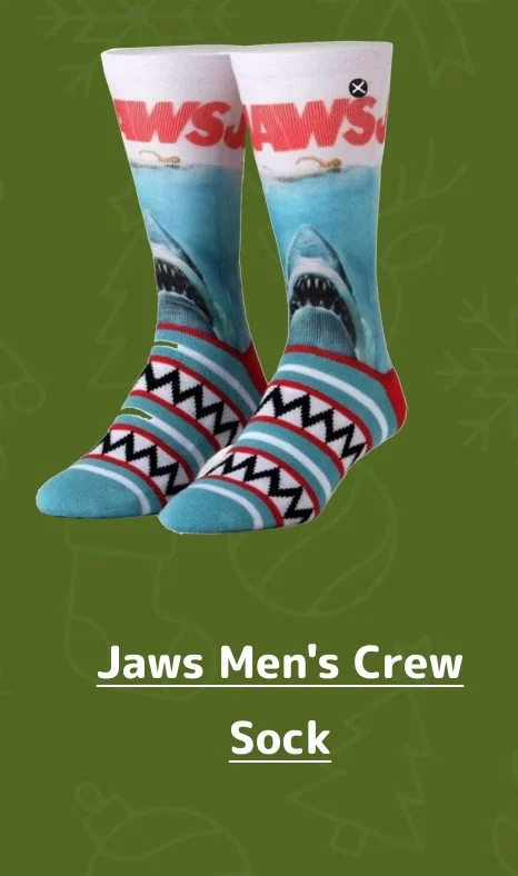 Jaws Men's Crew Sock