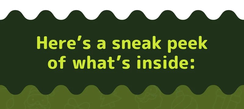 Here’s a sneak peek of what’s inside: