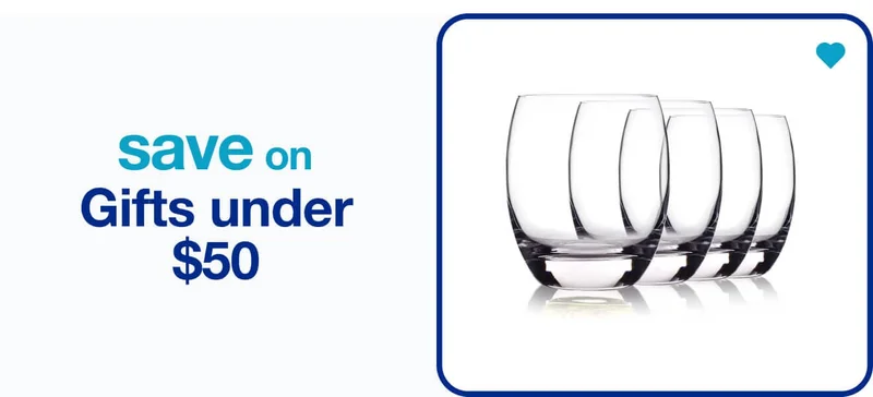 Gifts under $50 — Shop Now!
