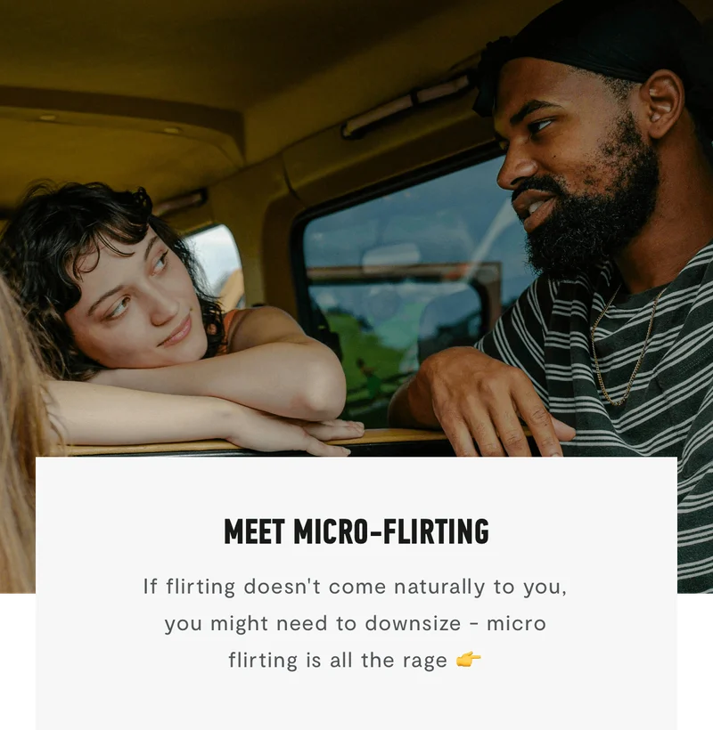Meet Micro-Flirting