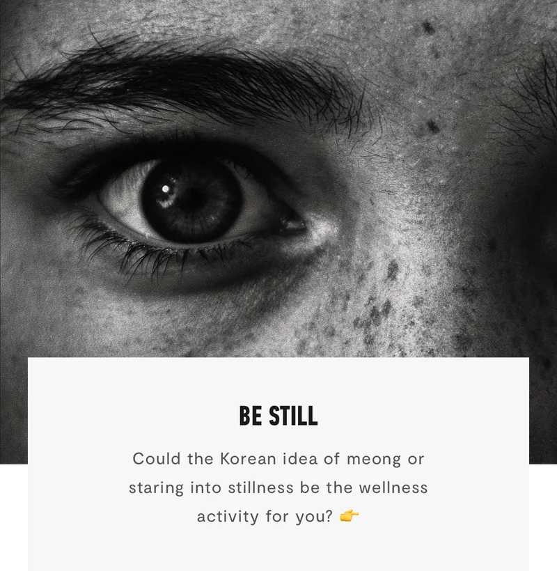 Be Still