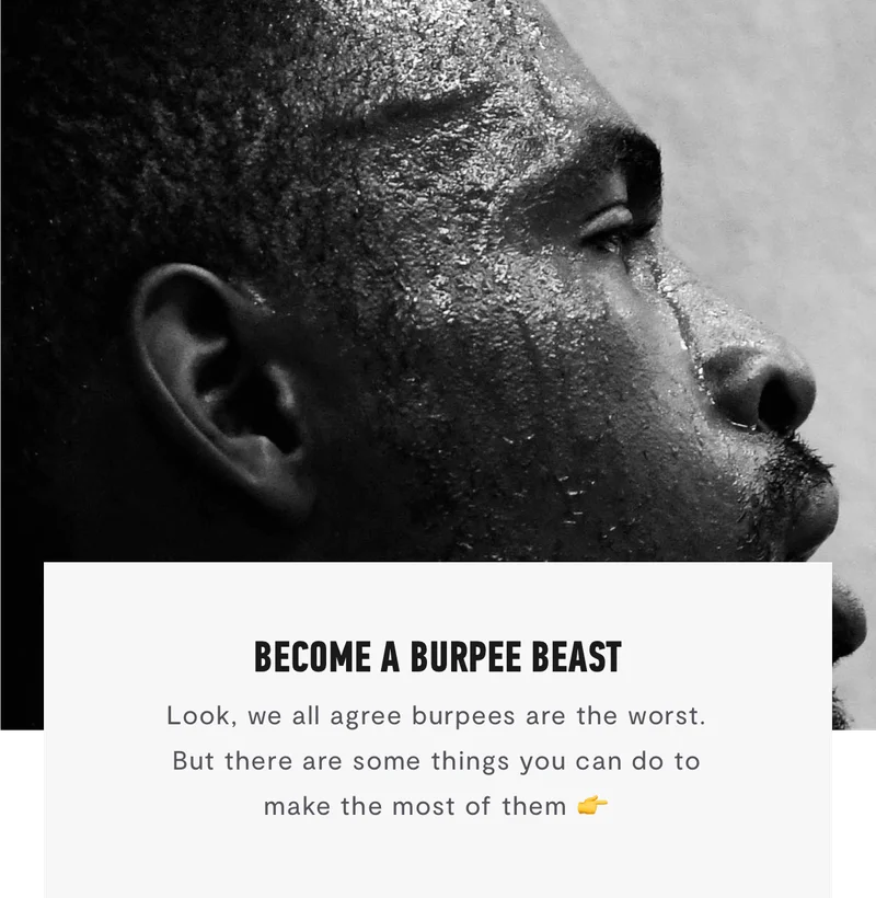 Become a Burpee Beast