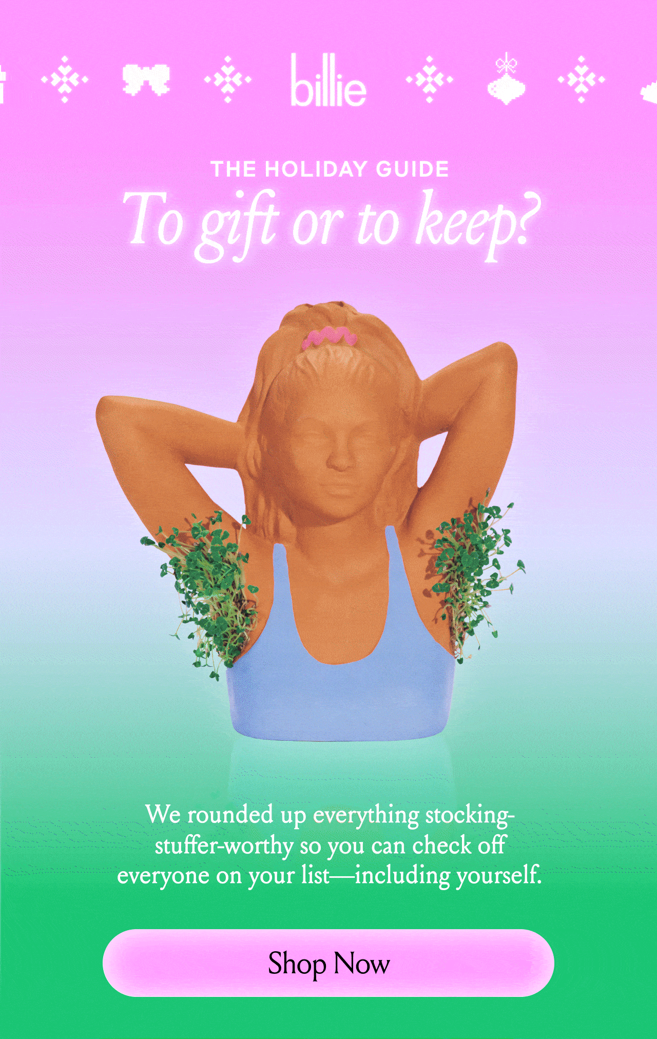 The Holiday Guide: To gift or to keep? Shop Now