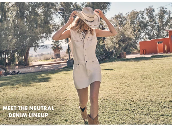 Meet the neutral denim lineup