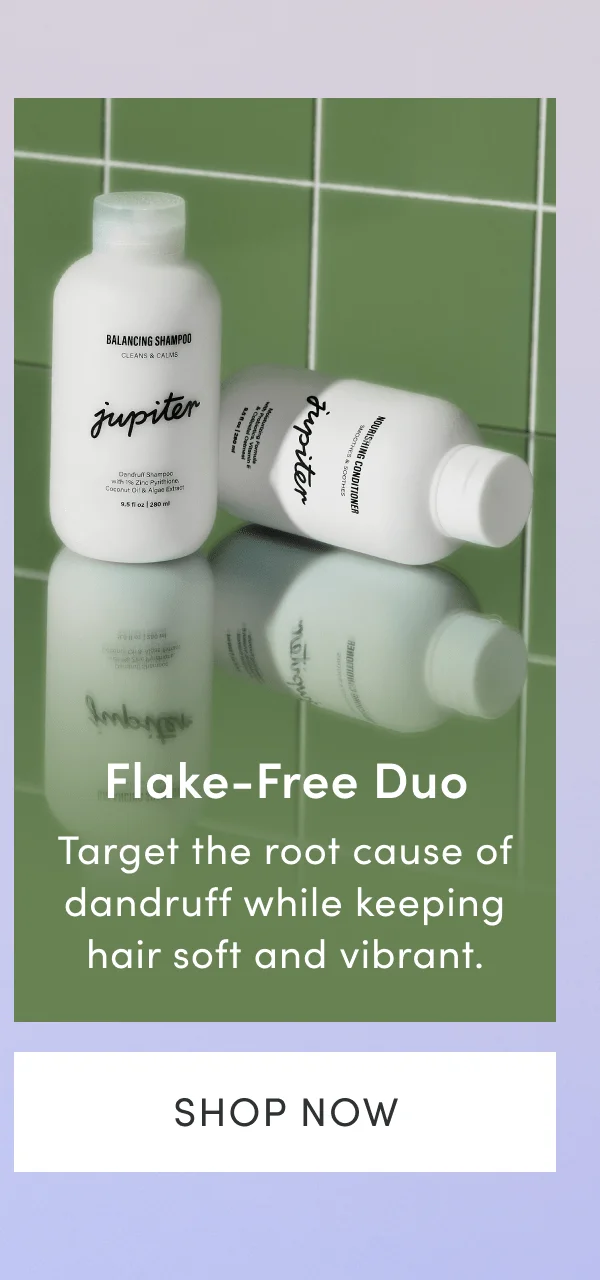 Flake-Free Duo | Target the root cause of dandruff while keeping hair soft and vibrant. | Shop now