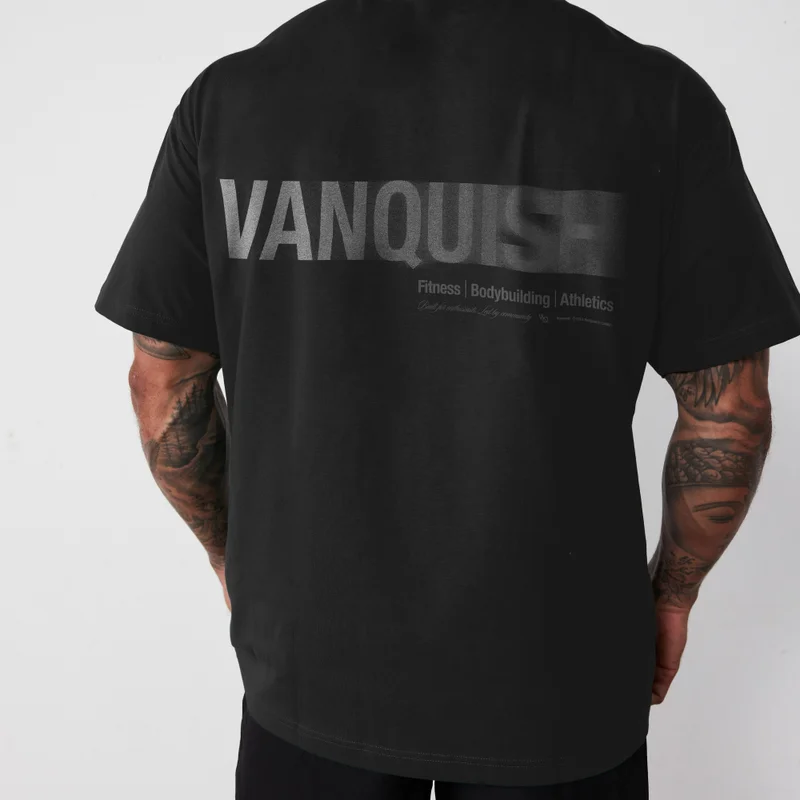 Image of REVOLVE MOMENTUM BLACK OVERSIZED TEE
