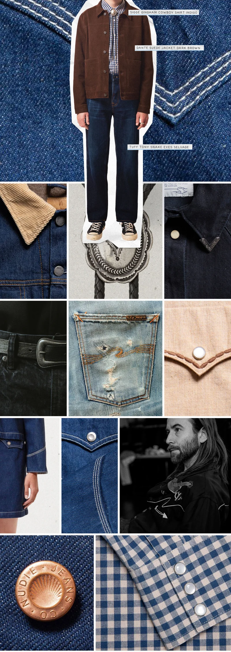 Dante, Sigge and Tuff Tony Snake Eyes Selvage