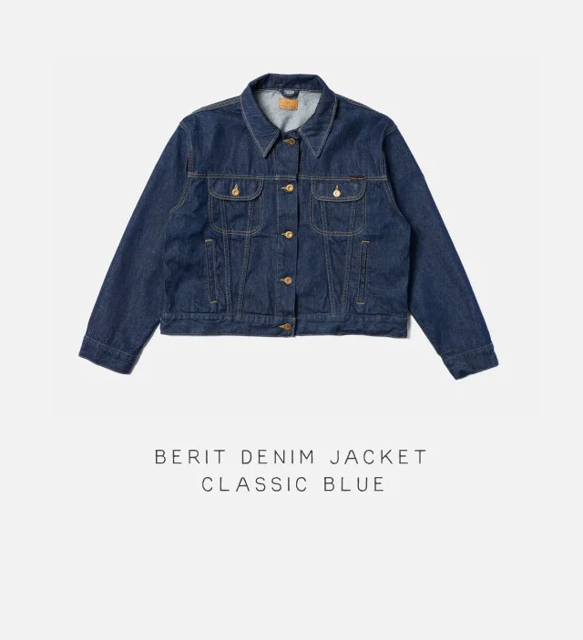 Berit Denim Jacket Classic Blue
