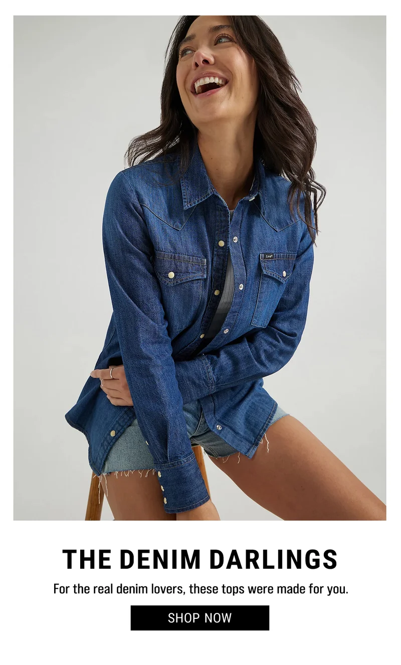 The denim darlings. For the real denim lovers, these tops were made for you. Shop Now