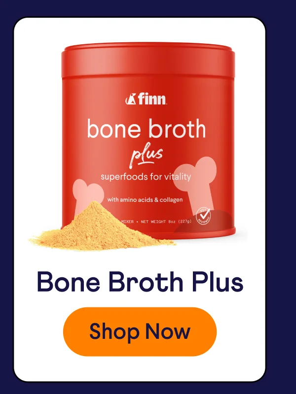Bone Broth Plus superfoods meal topper powder for vitality | Shop Now –>