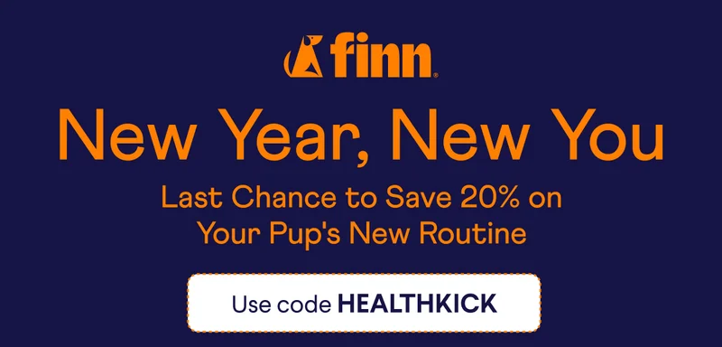 New Year, New You: Last Chance to Save 20% on Your Pup's New Routine with code discount code