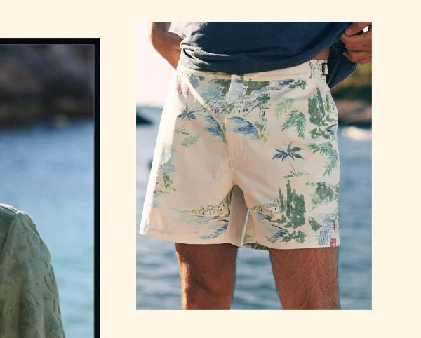 5" Vintage Swim Trunk