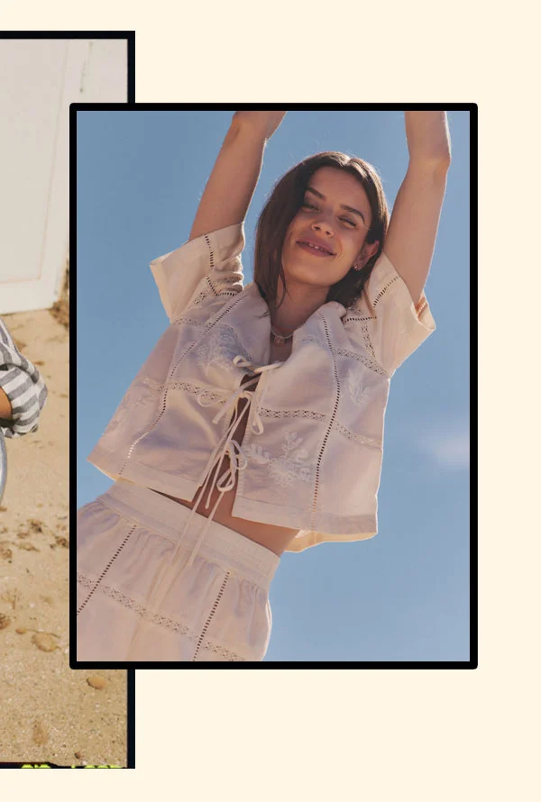 Marella Embroidered Top