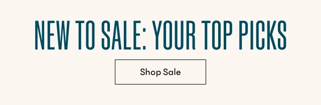New to Sale: Your Top Picks