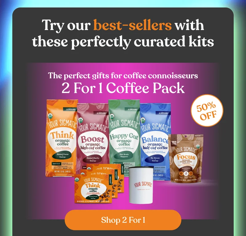 Try our best-sellers with these perfectly curated kits | The perfect gifts for coffee connoisseurs | 2 For 1 Coffee Pack | 50% Off | Shop 2 for 1