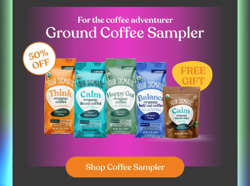 For the coffee adventurer | Ground Coffee Sampler | Shop coffee sampler | 50% OFF | Free gift