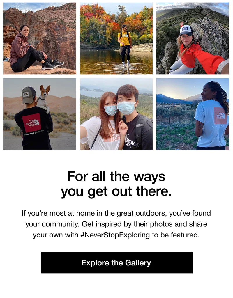 For all the ways you get out there.