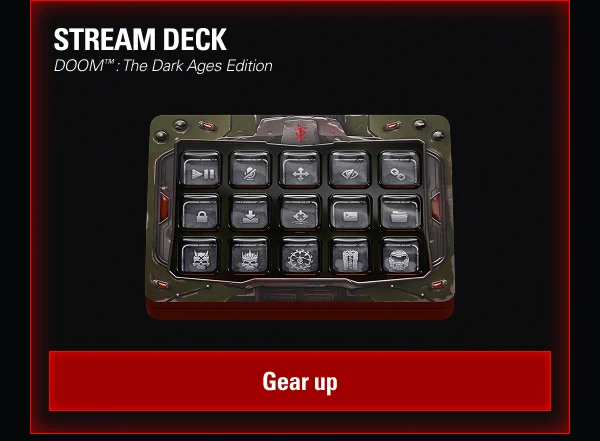 STREAM DECK - DOOM: The Dark Ages Edition