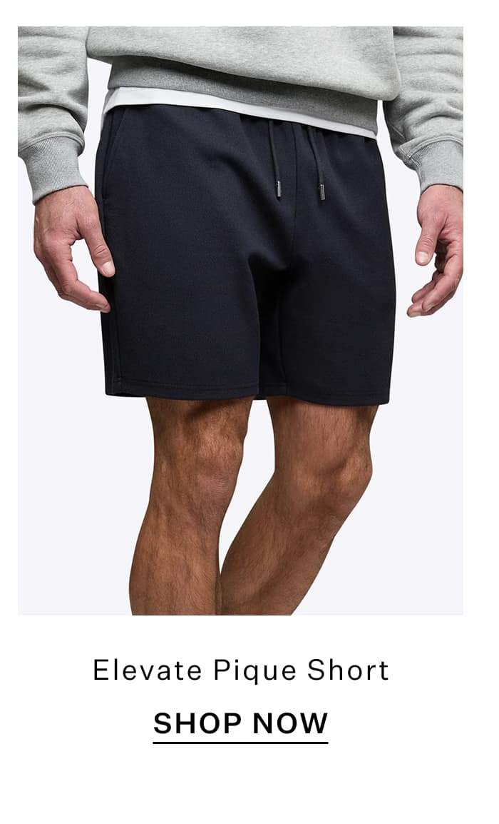 Elevate Pique Short