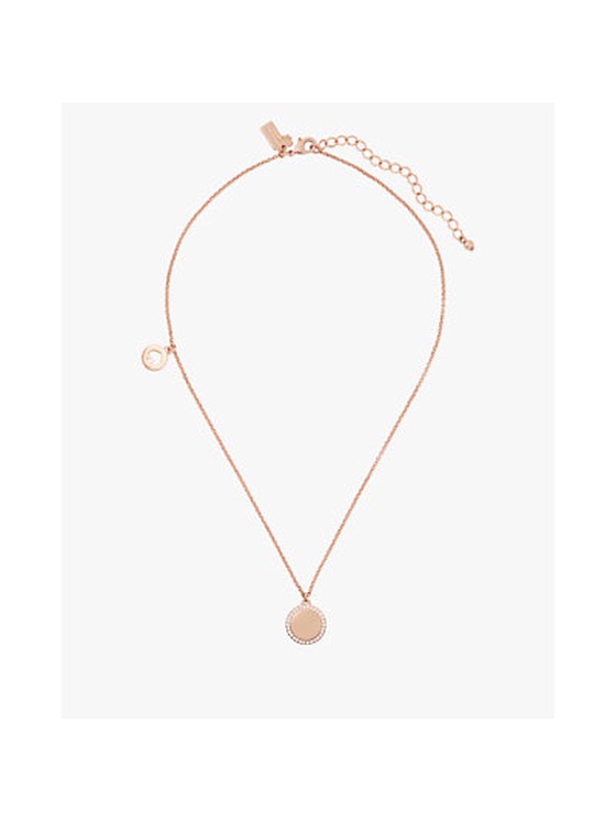 Spot The Spade Pave Charm Pendant Necklace