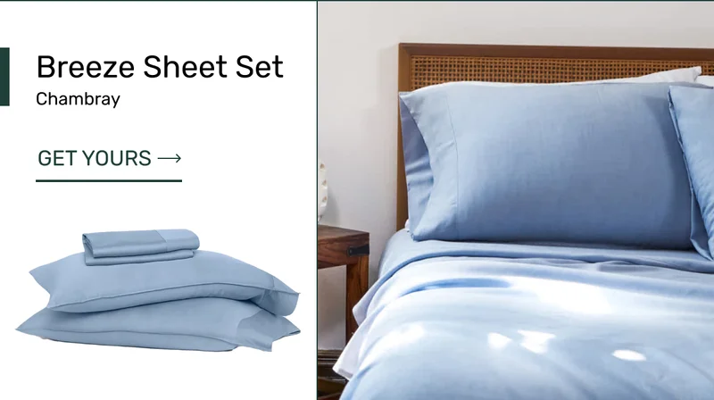 Chambray Breeze Sheet Set