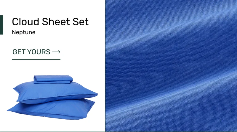 Neptune Cloud Sheet Set
