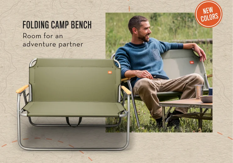 Folding Camp Bench