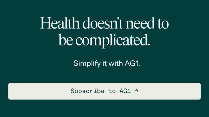 Subscribe to AG1