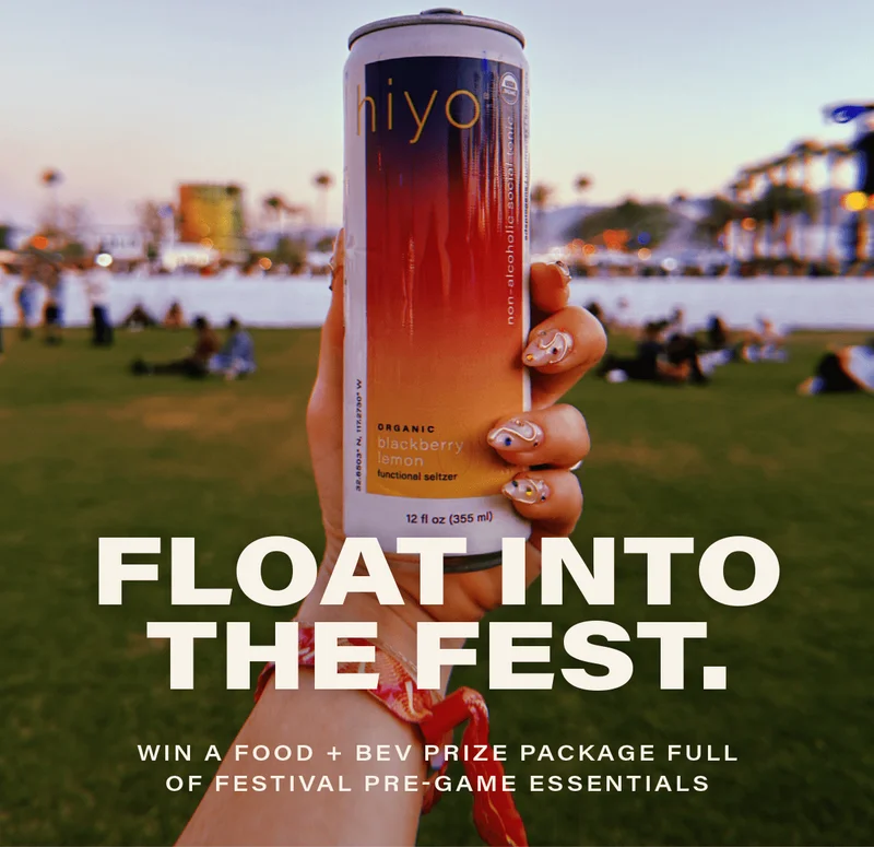 FLOAT INTO THE FEST. win a food + bev prize package perfect for your next pre-game