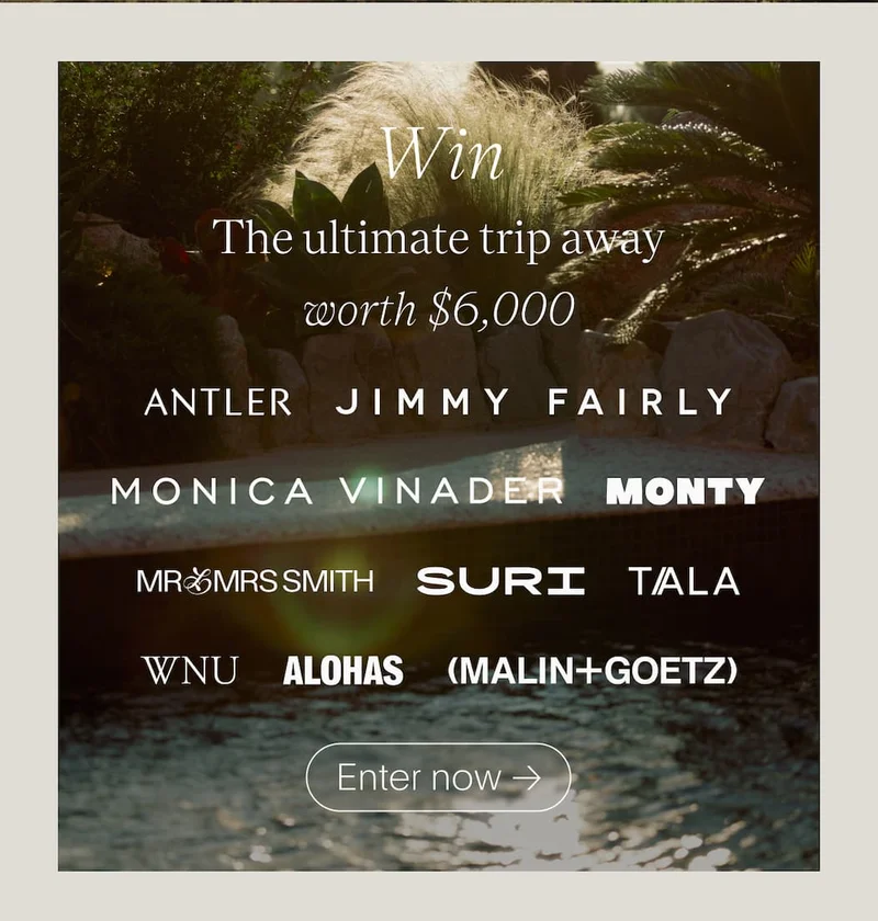 Travel Giveaway