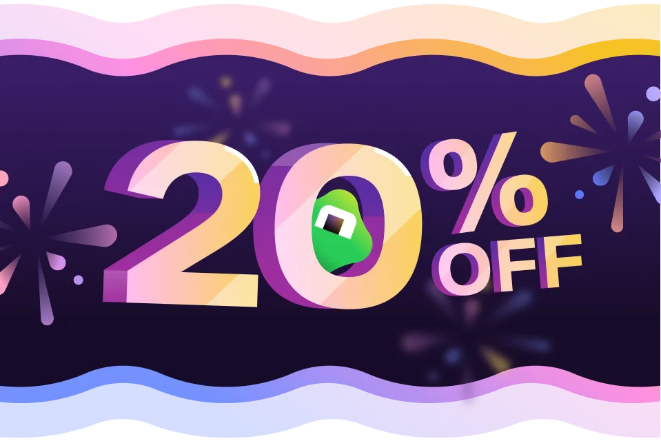 20% off