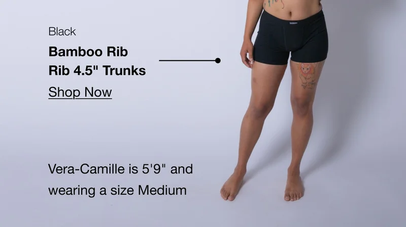 Bamboo Rib 4.5" Trunks
