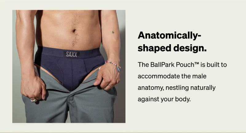 Anatomically-shaped design.