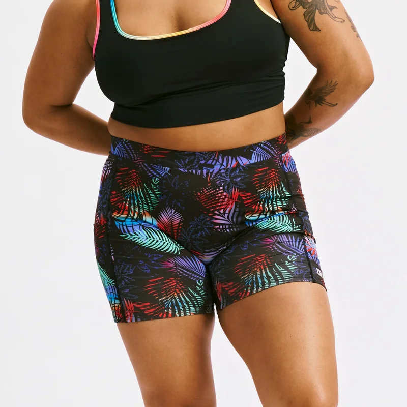 Image of Swim 4.5" Shorts - Palm Dreams