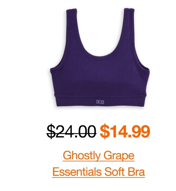 Ghostly Grape Essentials Soft Bra