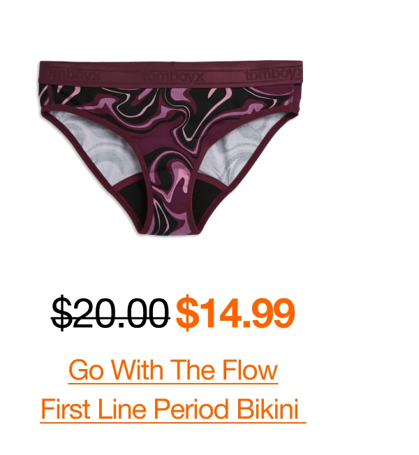 First Line Period Bikini
