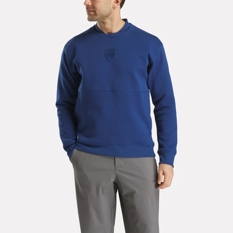 Image of Men's Long Sleeve Signature Legacy Crest Pullover Top