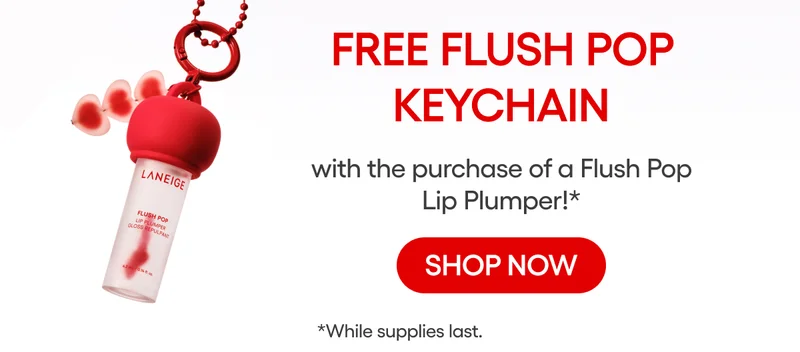 FREE FLUSH POP KEYCHAIN