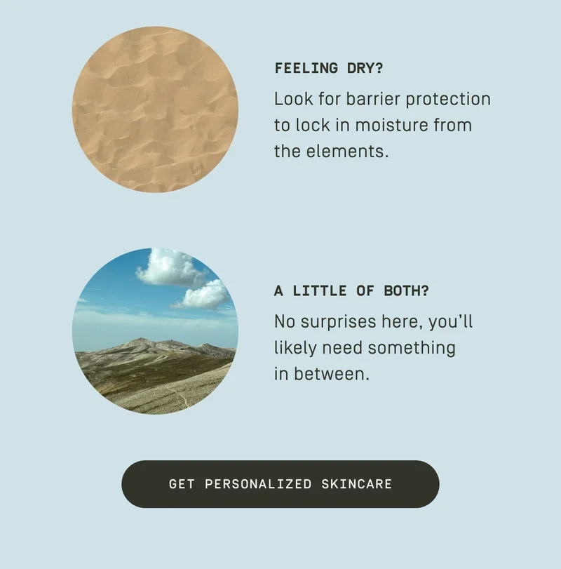 Get personalized skincare