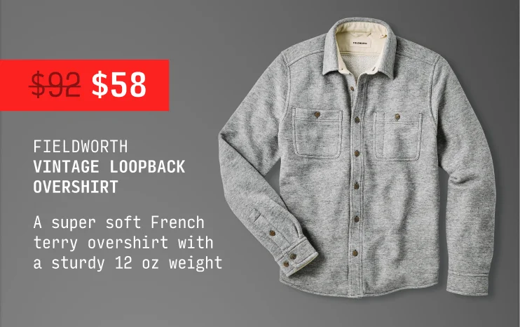 Vintage Loopback Overshirt