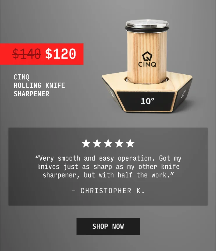 Rolling Knife Sharpener