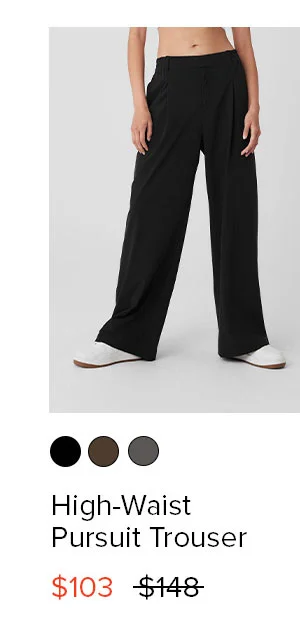 HGIH-WAIST PURSUIT TROUSER